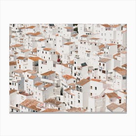 Seville Houses Canvas Print