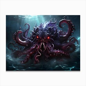 Octopus 1 Canvas Print