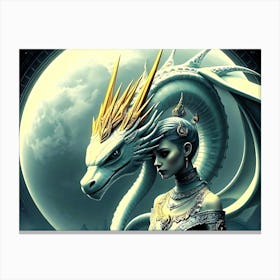 Mystical Fantasy Illustration 186 Canvas Print