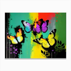 Colorful Butterflies 94 Canvas Print