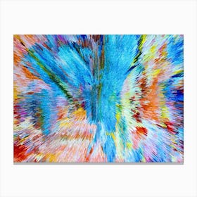 Acrylic Extruded Painting 65 Canvas Print