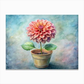 Dahlia 2 Canvas Print