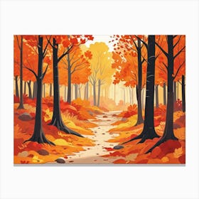 Autumn Forest 4 Canvas Print