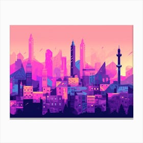 Cairo Skyline Canvas Print