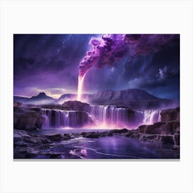 Geyser Canvas Print