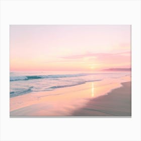 California Dreaming - Sunset Serenity Canvas Print