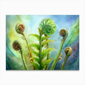 Ferns 1 Canvas Print