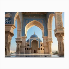 Islamic Mosque 18 Canvas Print