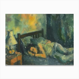 Contemporary Artwork Inspired By Paul Cezanne 2 Canvas Print