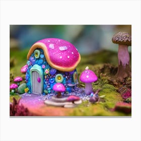 Fairy House 13 Canvas Print