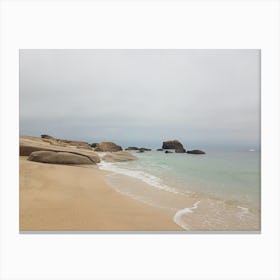 Silence at the Beach Canvas Print