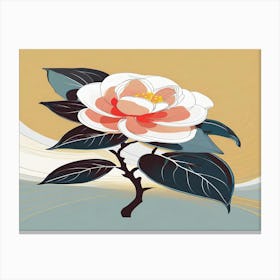 Camellia Canvas Print