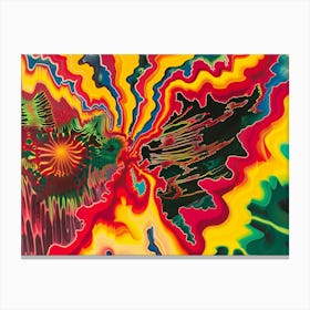 Psychedelic Painting 1 Canvas Print