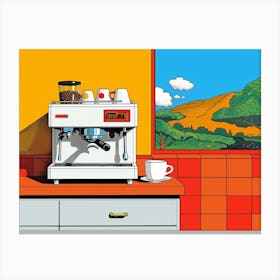 Coffee Machine 1 Canvas Print
