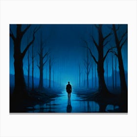 Dark Woods Canvas Print
