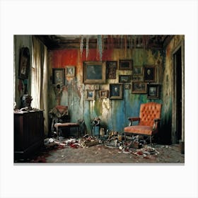 Abandoned Room Canvas Print