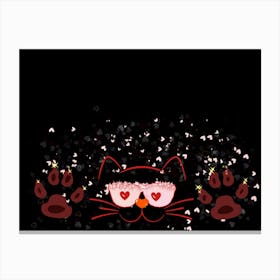 Cat Paws Canvas Print