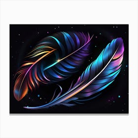 Feathers 5 Canvas Print