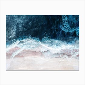 Blue Sea Ii Canvas Print