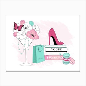 Fashion Scene Canvas Print