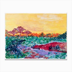 Sabana Sunset Canvas Print