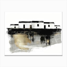 House On Stilts Canvas Print