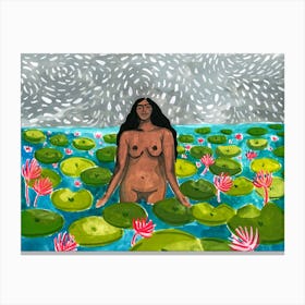 Waterlillies Canvas Print