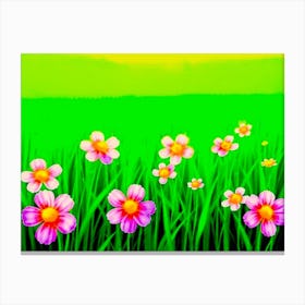 spring Landscape Canvas Print