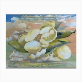 Georgia O'Keeffe - Flight of the Magnolia Canvas Print