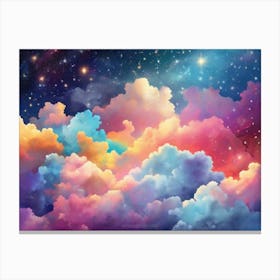 Sky And Clouds 1 Canvas Print