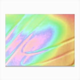 Rainbow Holographic Painting Canvas Print