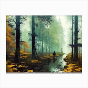 Autumn Forest 16 Canvas Print