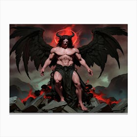 Demon 12 Canvas Print