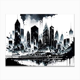 Cityscape 28 Canvas Print