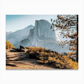 Glacier Point Road Yosemite Canvas Print