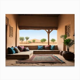 Room In The Desert Canvas Print