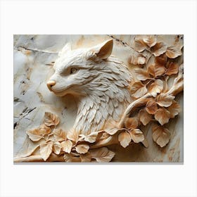 Beautiful Animal 3d 9 Canvas Print