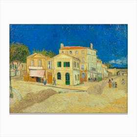 The Yellow House (1888), Vincent Van Gogh Canvas Print