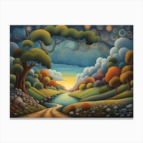 Landscape 9 Canvas Print