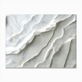 Abstract Marble Wall 1 Canvas Print