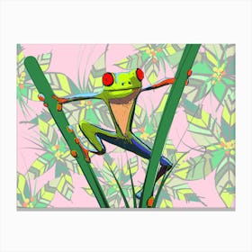 Rainforest Frog Canvas Print