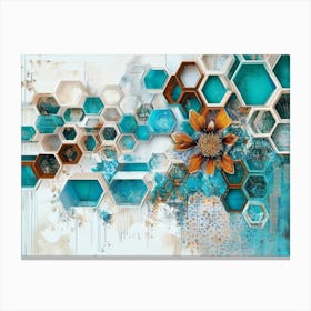 Honeycombs 5 Canvas Print