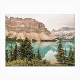 Rustic Mountain Lake Canvas Print