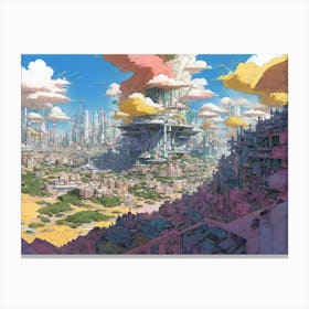 Cityscape 22 Canvas Print