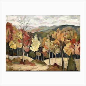 Fall In The Mountains 1 Canvas Print