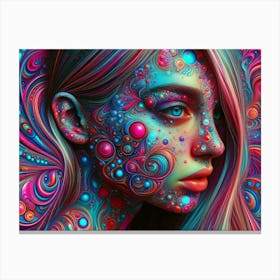 Psychedelic Art 1 Canvas Print