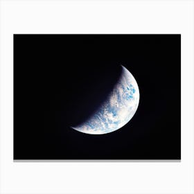 View Of The Earth Seen From The Apollo 12 Spacecraft Canvas Print