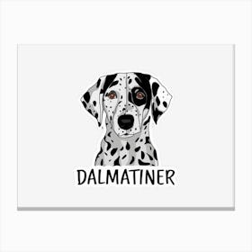 Dalmatiner 2 Canvas Print