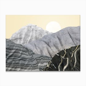 Marble Landscape III Canvas Print