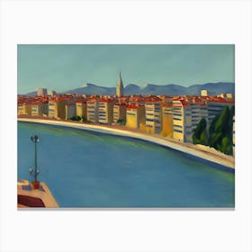 'River View' Canvas Print